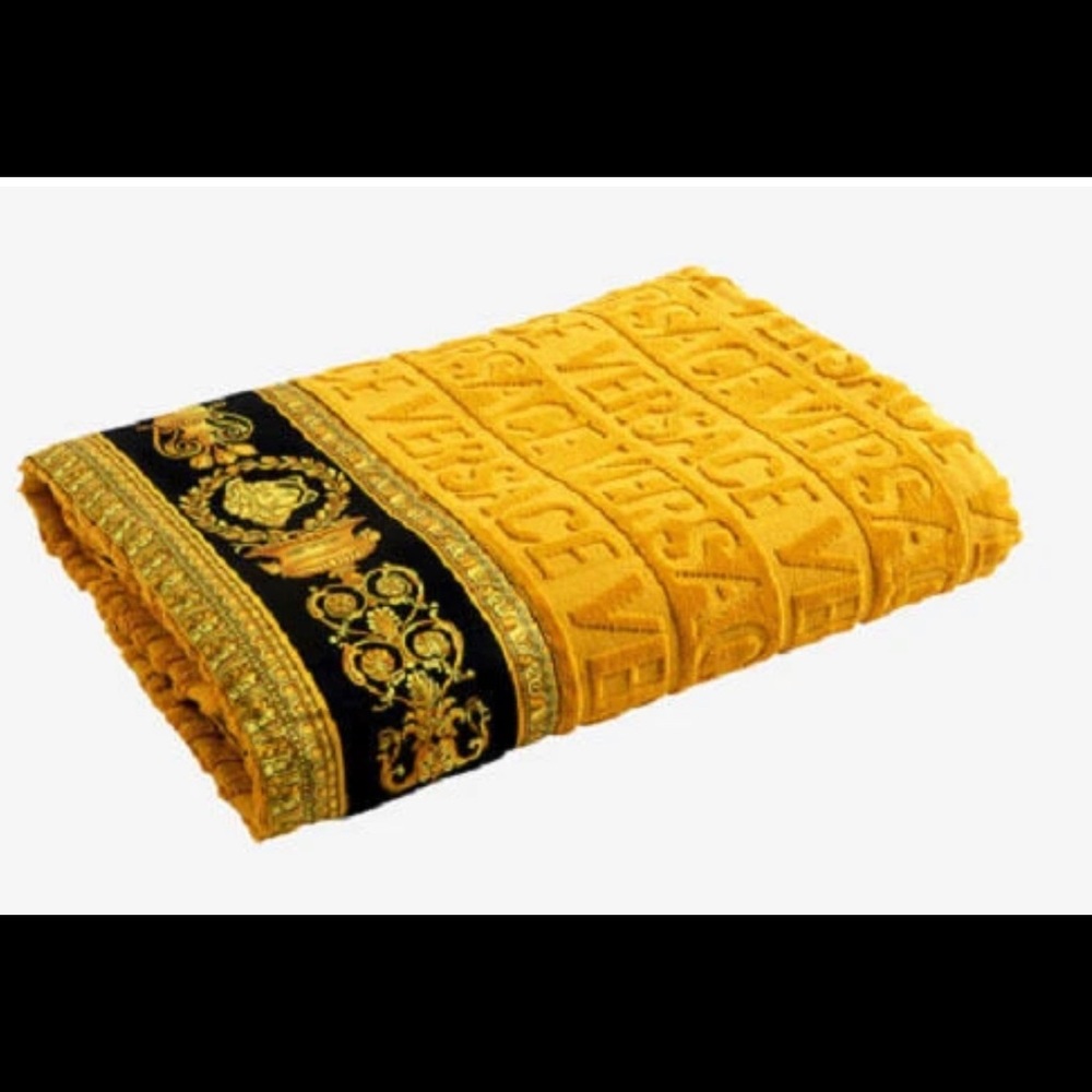 Versace beach towel